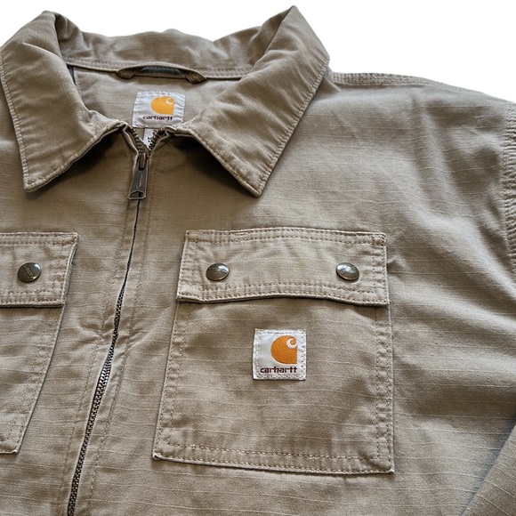 Carhartt Tan Flint Jacket - Size 2XL Tall - Picture 7 of 12
